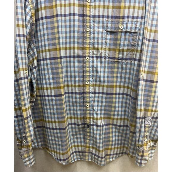 Tommy Bahama Mens Island Crafted Striped Button Up Shirt Size XXL Multicolor - Picture 4 of 9